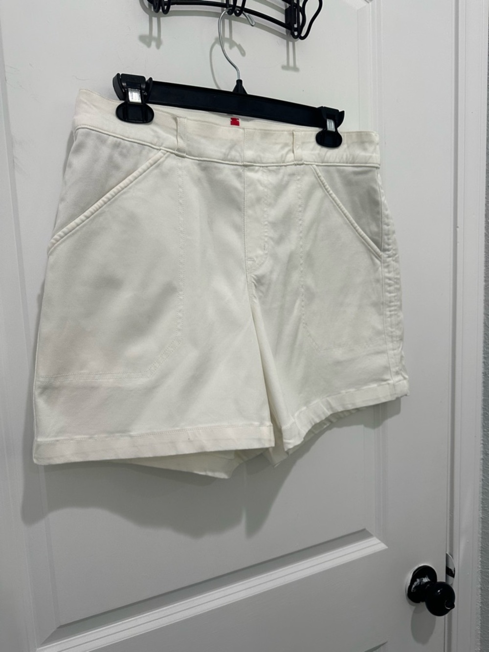 Spanx Women's White Casual Pull-On Shorts